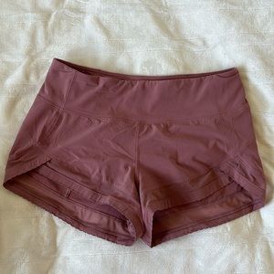 Lululemon Time to sweat short 3 in mauve